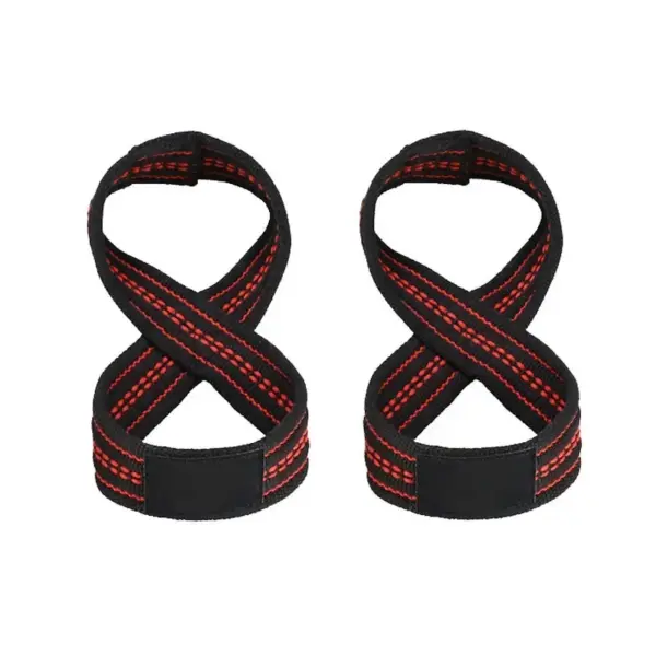 Figure 8 Wrist Straps for Powerlifting and Bodybuilding - Image 2