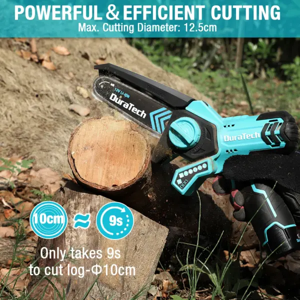12V Mini Cordless Chainsaw DT105130 - Image 6