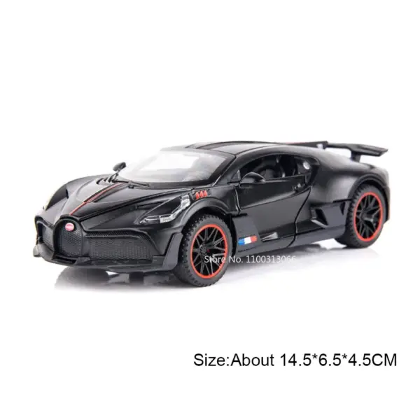1:32 DIVO Police Car Toy Model with Lights - Image 10