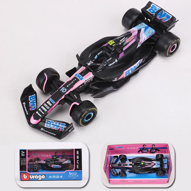 Burago 1:43 Alpine F1 Race Car Model 38220 14 Burago 1:43 Alpine F1 Race Car Model 38220 - Image 14