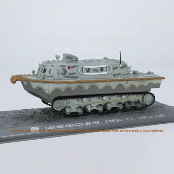 Solido 1:72 Amphibious Tank Diecast Model - Image 2