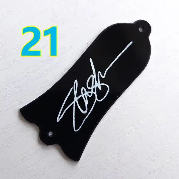 Black 2-Ply Guitar Truss Rod Cover for LP & SG - Image 28