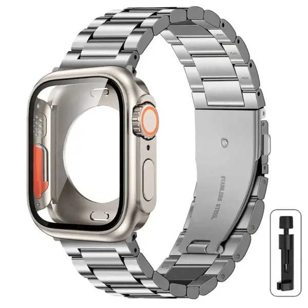 Ultra Glass Case and Band for Apple Watch 44mm - Image 12