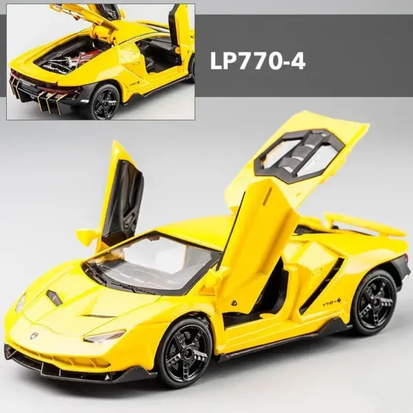 1:32 Lamborghini LP770 Scale Diecast Model - Image 11