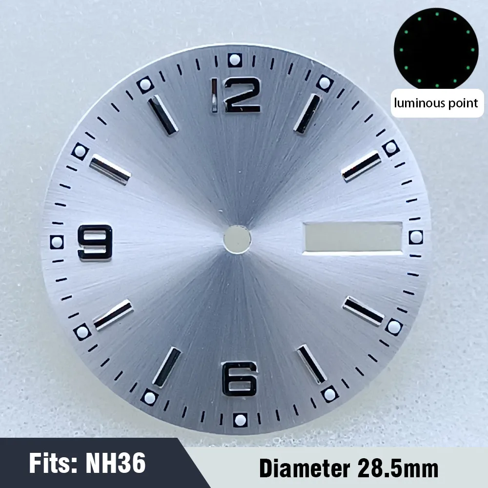 Men's Watch Dial NH35Nh36 Luminous Sterile Model 7 Men's Watch Dial NH35Nh36 Luminous Sterile Model - Image 7