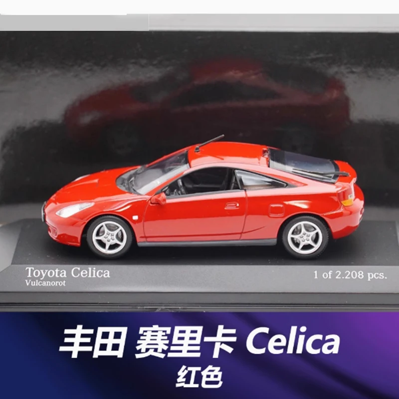 Minichamps 1/43 Celica T230 Red Diecast Model 2 Minichamps 1/43 Celica T230 Red Diecast Model - Image 2