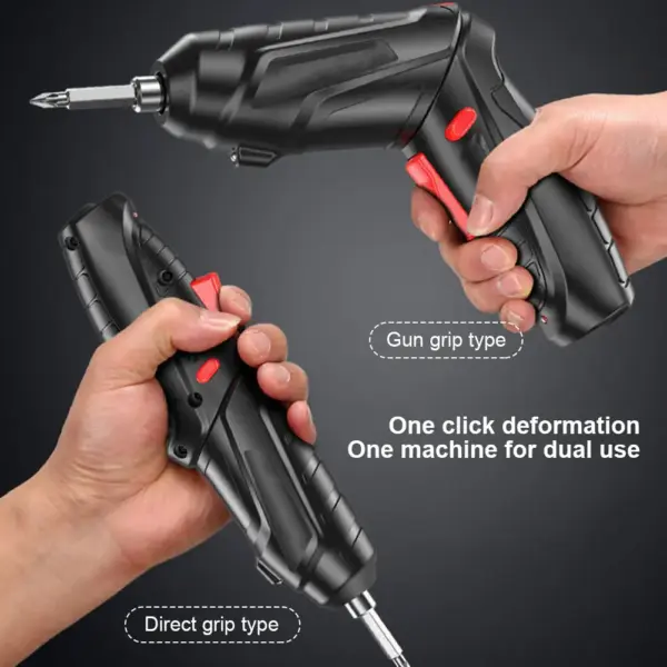 3.6V Rechargeable Cordless Electric Screwdriver Set - Image 5
