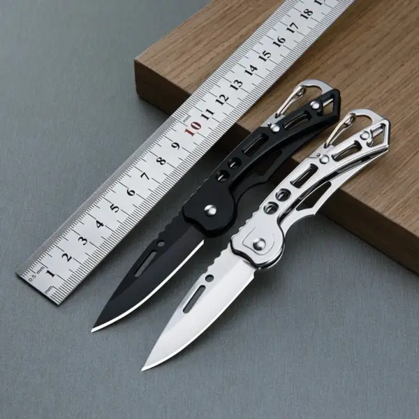 Foldable Stainless Steel Survival Knife for Outdoors - Image 4