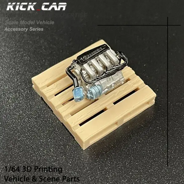 Dayu 1/64 Vehicle Engine Diorama Model - Image 4