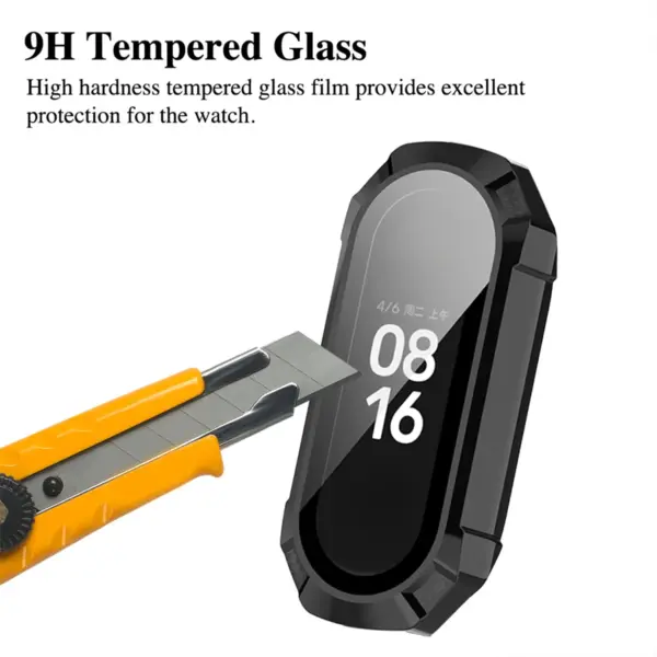 2IN1 Glass & PC Case for Xiaomi Mi Band 9 - Image 5