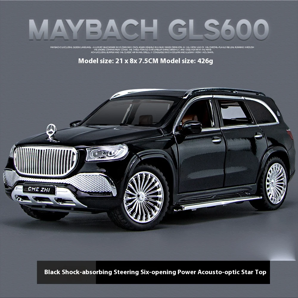 Mercedes Benz Maybach GLS600 Diecast Model SUV 12 Mercedes Benz Maybach GLS600 Diecast Model SUV - Image 12