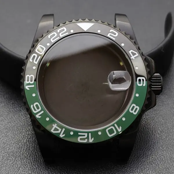 GMT 40.5MM Bidirectional Sapphire Watch Case for NH34 NH35 - Image 10