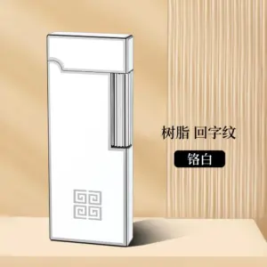Ultrathin Metal Gas Lighter BD8065 for Men 42 Sc916162e9d484fecb47d939972afdc4ay