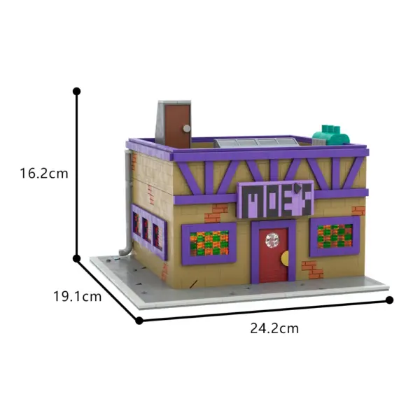 Modular Moe's Tavern Building Blocks Set - Image 6