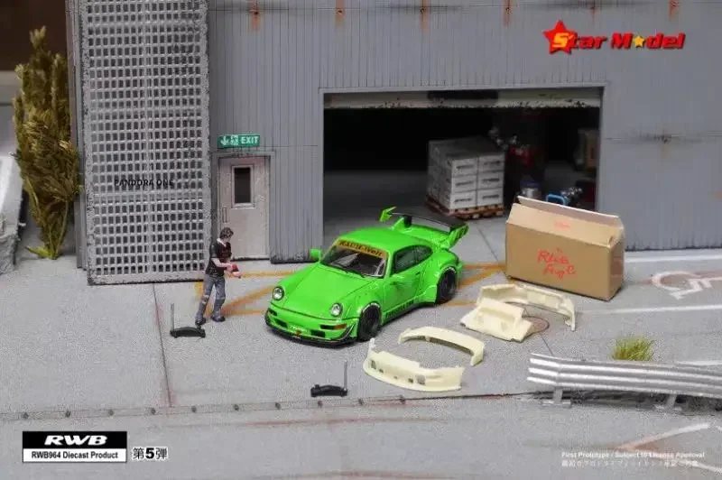 Star 1:64 RWB 930 964 Rear Wing Australian Pink Model 5 Star 1:64 RWB 930 964 Rear Wing Australian Pink Model - Image 5