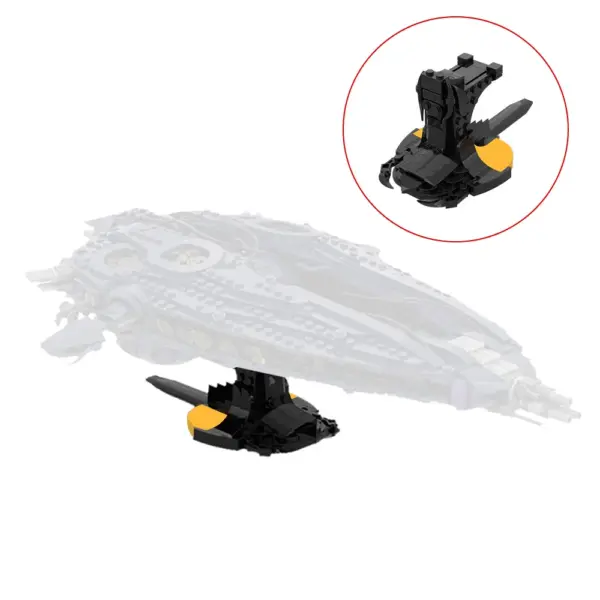 Gobricks Stargate Wraith Hive Ship Building Blocks - Image 6