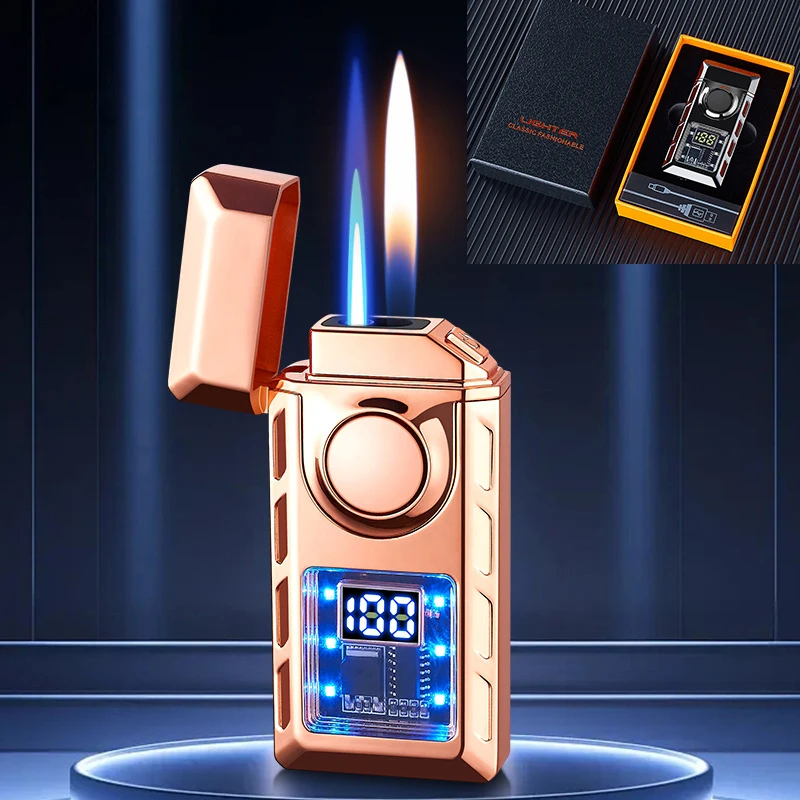 Rechargeable Windproof Cigar Lighter Jet Torch 9 Rechargeable Windproof Cigar Lighter Jet Torch - Image 9