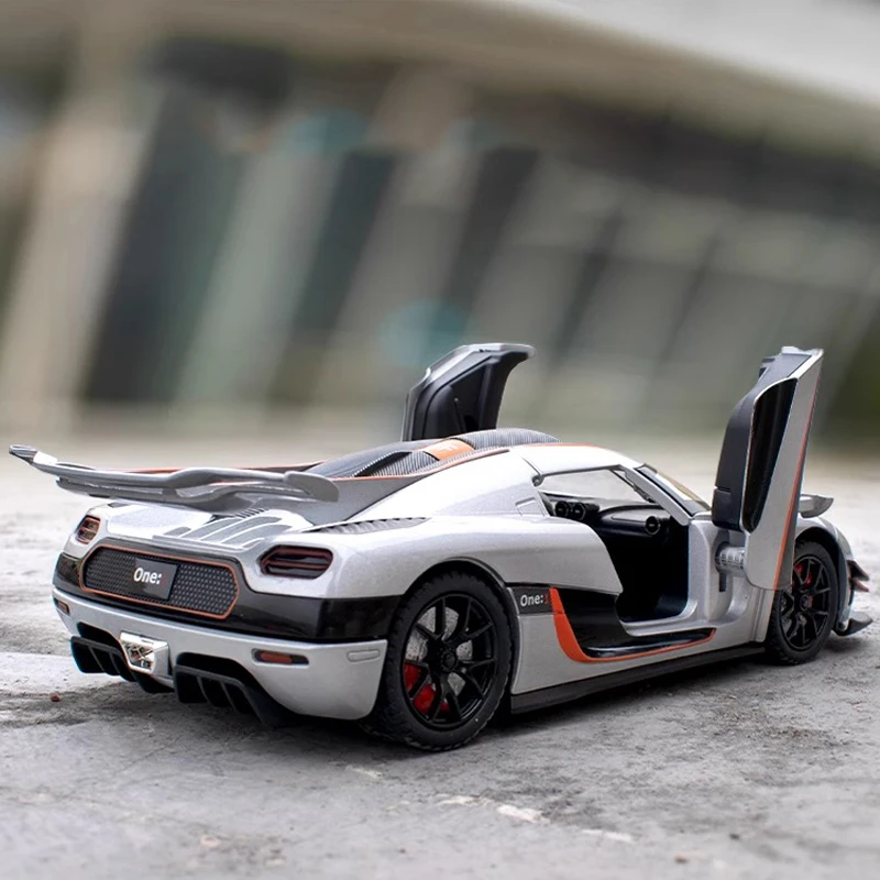 1:24 Scale Rotor Door Supercar Diecast Model 5 1:24 Scale Rotor Door Supercar Diecast Model - Image 5