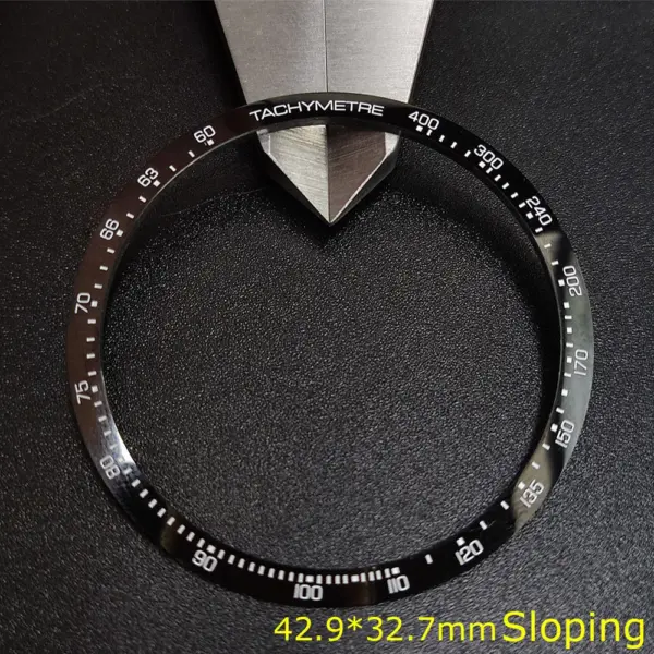 39-42mm Sloping Ceramic Bezel Insert for Watch Repair - Image 8