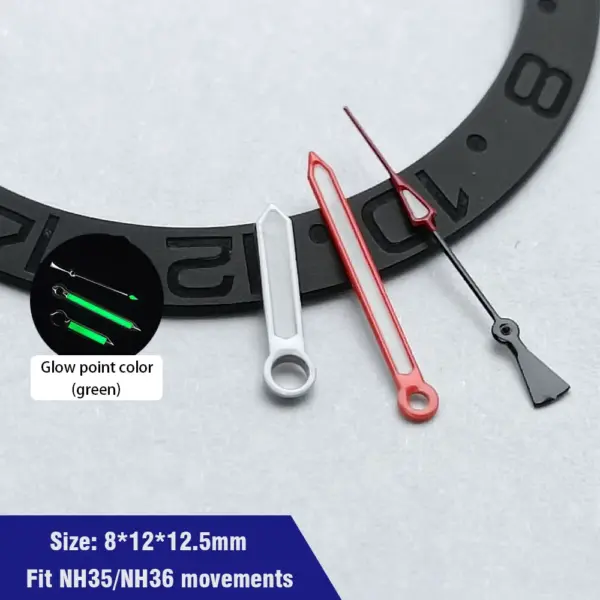 Green Luminescent Hands for NH35 NH36 Sports Watch - Image 27