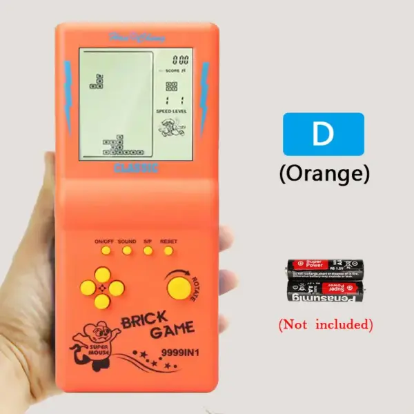 Retro Handheld Puzzle Game Console with 3.5 inches Screen - Image 7