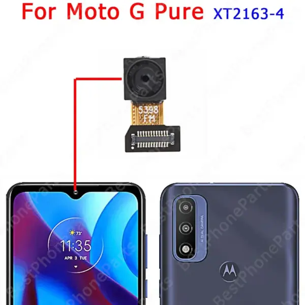 Motorola Moto G 5G Plus Rear Camera Module - Image 4