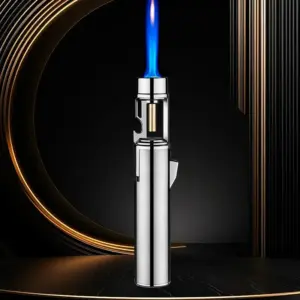 Windproof Jet Torch Gas Lighter for Kitchen and Outdoor 23 Sc9b298c8438c4fe681f12c4344d824ecY