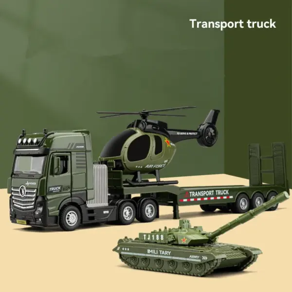 1:50 Alloy Transport Vehicle Model - Image 6