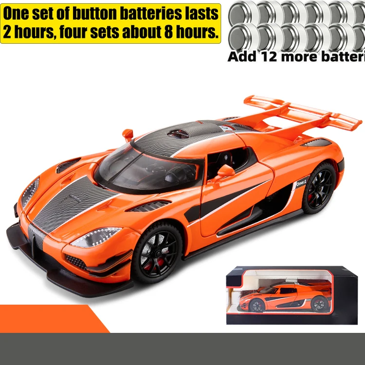 1:24 Scale Rotor Door Supercar Diecast Model 7 1:24 Scale Rotor Door Supercar Diecast Model - Image 7