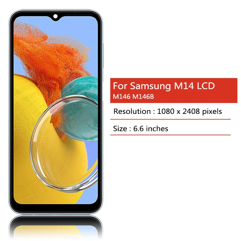 Samsung M14 5G LCD Touch Screen Digitizer Assembly 2 Samsung M14 5G LCD Touch Screen Digitizer Assembly - Image 2