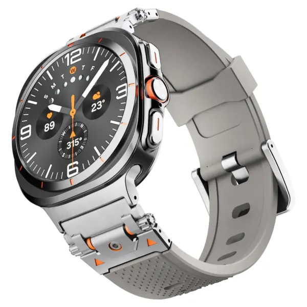 Silicone Strap for Samsung Galaxy Watch7 Ultra 47mm - Image 19