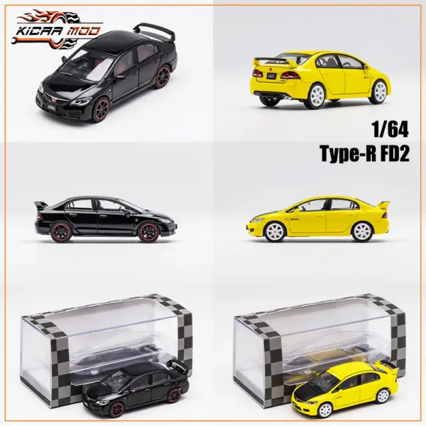 DCT 1/64 Civic Type R FD2 Diecast Model - Image 4