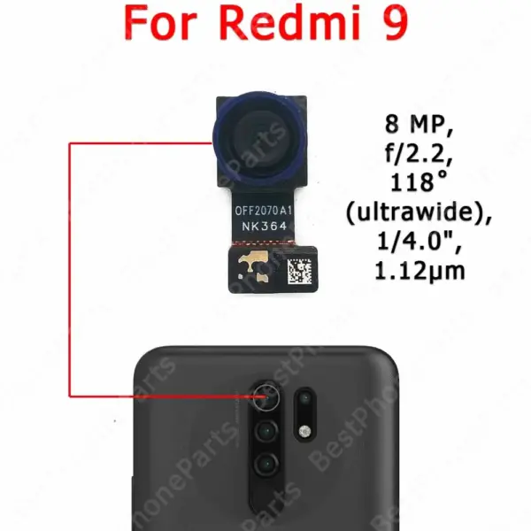 Xiaomi Redmi 9C/9T/9/9A Rear Camera Module Replacement - Image 17