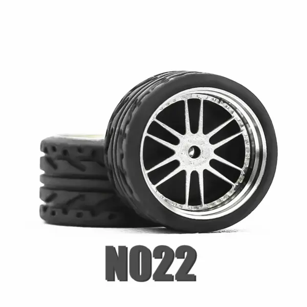 1/64 Carlomo Alloy N-Class Wheel Set for Models - Image 4