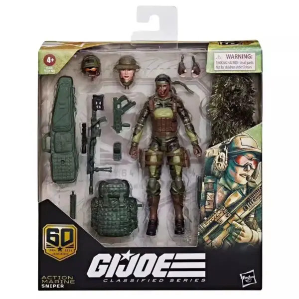 GI Joe Classified Series 60th Sniper Action Figure - Image 8