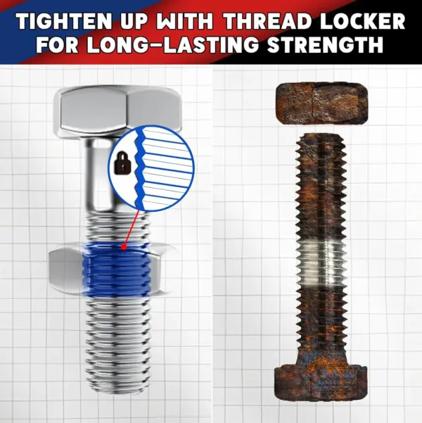 Dual-Strength Thread Lock Kit for Nuts and Bolts - Image 4