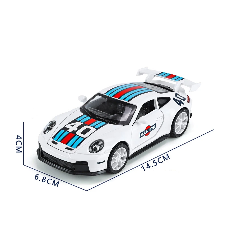1:32 Porsche 911 GT3 Diecast Model Car 8 1:32 Porsche 911 GT3 Diecast Model Car - Image 8
