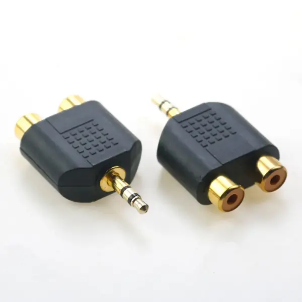 Dual RCA to 3.5mm & 6.35mm Stereo Adapter Set - Image 10