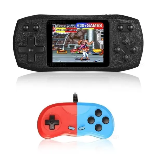 Retro Handheld Game Console with 620 Classic Games - Image 7