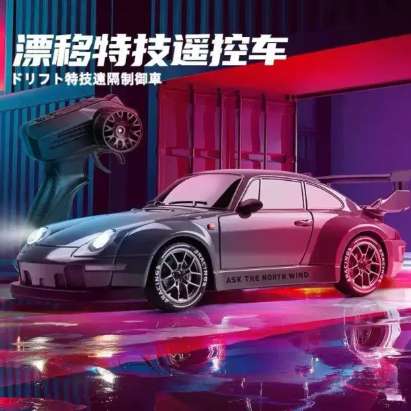 Upgraded 1/20 Scale RC Drift Car with Obstacles - Image 5