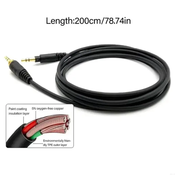M6CA 200cm Headphone Cable for EAH DJ1200 - Image 6