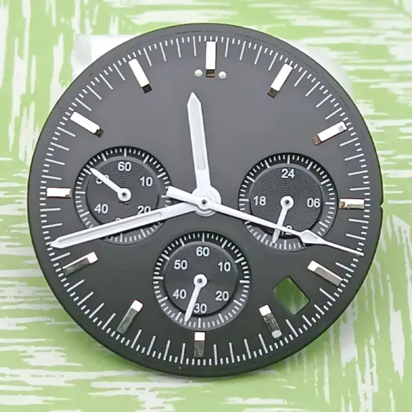 VK63 Watch Hands with Luminous Green Glow for Quartz Movements - Image 14