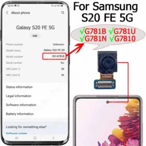 Original Front Camera Module for Samsung Galaxy S20 Series 22 Scbe8e61799cb44468fb3a6644b2a8cddF 2