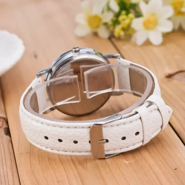 Geneva Ladies Belt Watch with Playful Message - Image 6