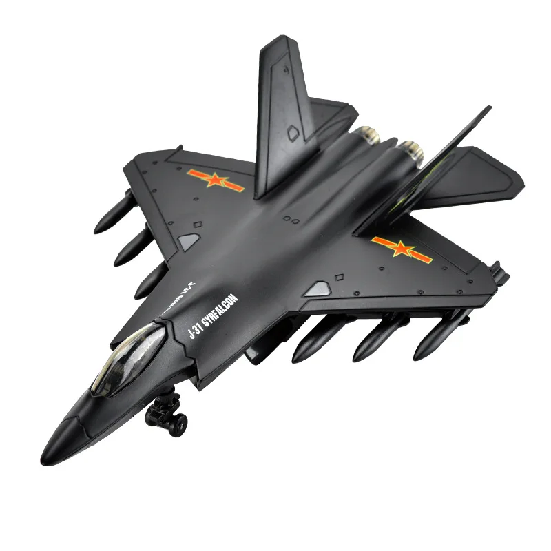 J-31 Alloy Fighter Jet Model for Collectors 5 J-31 Alloy Fighter Jet Model for Collectors - Image 5