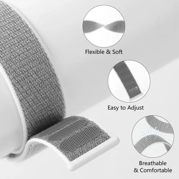 Nylon Loop Strap for Xiaomi Redmi Watch 4 - Image 3