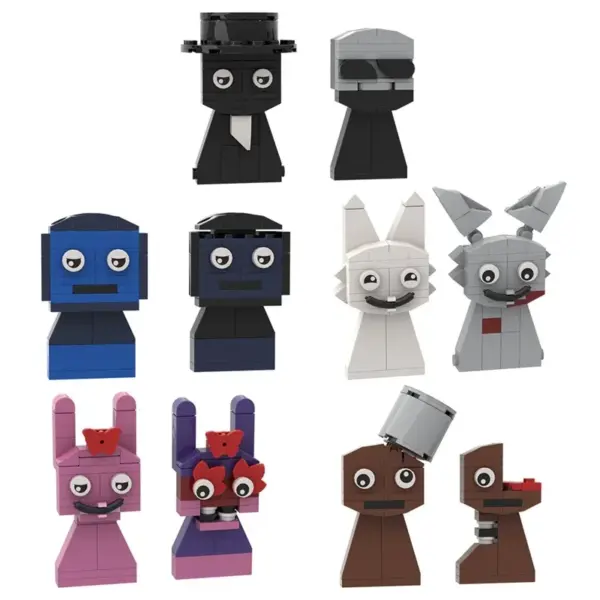 Gobricks Horror Incredibox Sprunki Building Blocks - Image 10