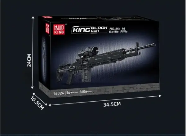 MK14 Combat Rifle Block Set for Adults - Image 7