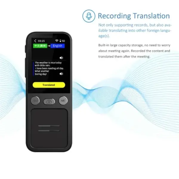 Portable T16 Voice Translator with Offline Support - Image 4