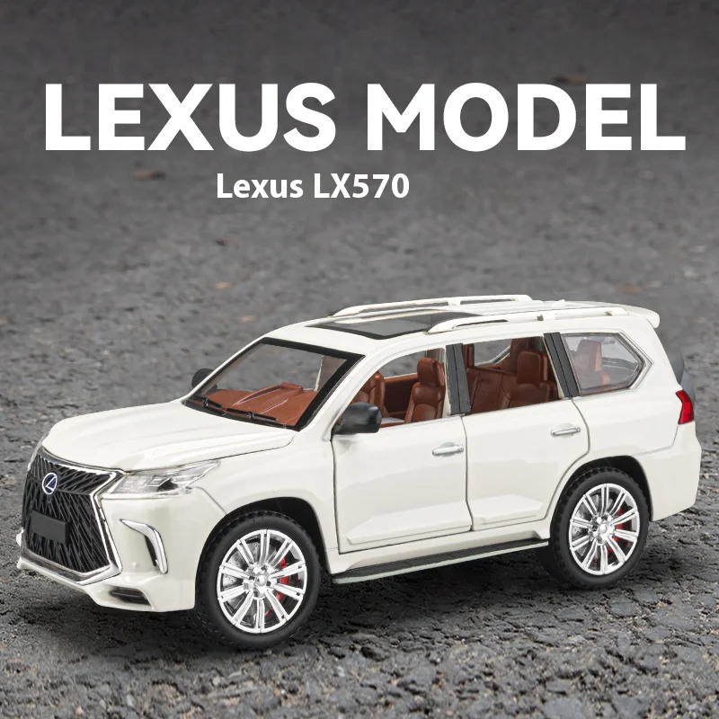 1:24 Lexus LX570 Off Road Alloy Diecast Model 5 1:24 Lexus LX570 Off Road Alloy Diecast Model - Image 5